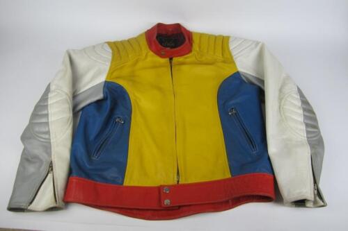 STAGG MOTORCYCLE JACKET: An Australian made leather Stagg Motorcycle jacket
