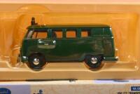 EUROPEAN VANS: Three Limited Edition 1:43 scale Lledo Vanguards European Police and security vans. MKI FORD TRANSIT MINIBUS in Compagnies Republicaines de Securite (CRS) (France) livery (VA 06608) numbered '1660'/2600 & VW T1 TRANSPORTER in Hassen Poliz - 2