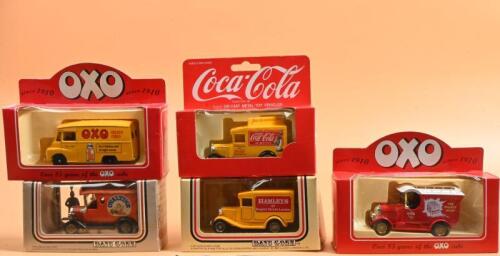 DAYS GONE: A collection of 'DAYS GONE' models by Lledo. Special Edition 'OXO' & 'Coca-Cola' promotional models