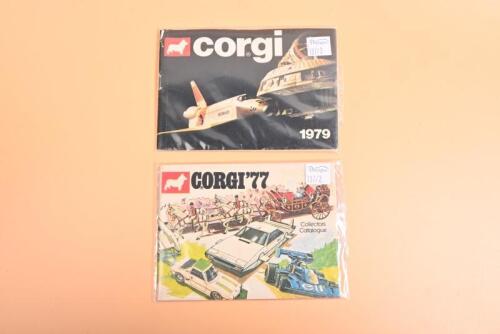 CORGI: Two 1970's CORGI full colour product catalogues from 1977 & 1979