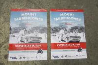 MT TARRENGOWER: A collection of 12 event posters mainly from Mt. Tarrengowen Hillclimb - 2