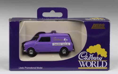MORRIS MINI: A Promotional Lledo 1:43 scale Morris Mini van in 'Cadbury DAIRY MILK' livery