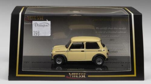 MINI: A Limited Edition VITESSE 1:43 scale 1983 Mini "Sprite" in Primula Yellow (29509). One of 888 pieces