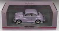 MORRIS MINOR: A Limited Edition MINICHAMPS 1:18 scale MORRIS MINOR 1000000 in mauve. Limited Edition 4,999 pieces