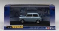 AUSTIN SEVEN: A Corgi Vanguards 1:43 scale Austin Se7en Deluxe Vanden Plas 'Mini', as driven by Lord Austin's Daughter Irene Austin (VA01317). Princess Blue-Grey metallic body