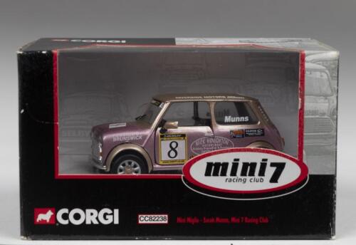 MINI 7: A Limited Edition CORGI 1:43 scale Mini 7 - Mini 7 Racing Club. As raced by Sarah Munns at the Mini Miglia Challenge (CC82238)