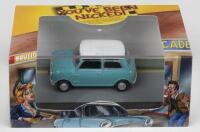 MINI: A OXFORD 1:43 scale Mini in 'YOU'VE BEEN NICKED!' livery (MIN020)