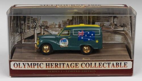 AUSTIN: A Limited Edition MATCHBOX Austin A40 Van 'OLYMPIC HERITAGE COLLECTABLE' in 'MELBOURNE 1956' livery