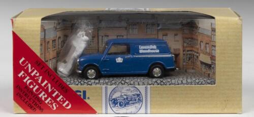 MORRIS MINI: A Corgi 1:43 scale Morris Mini Van (97771) in 'Cavendish Woodhouse' livery