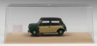 MORRIS MINI: An ELIGOR 1:43 scale Morris. Green body with wicker sides