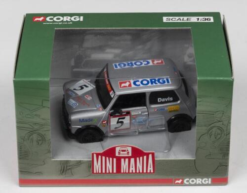 MINI: A Limited Edition CORGI 'MINI MANIA' 1:36 scale Mini (CC82285) as raced by Greame Davies for Mini Se7en Racing