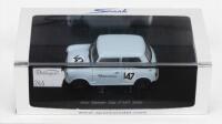 MINI: A spark 1:43 scale Mini Saloon Car no 147 1960 (S1519). 'TEAM SPEEDWELL' livery