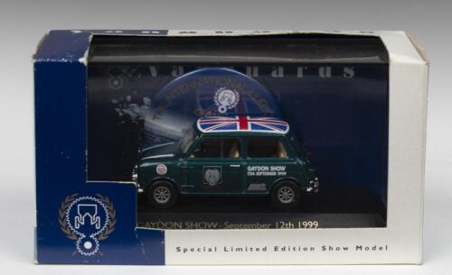 MINI: A Special Limited Edition CORGI Vanguards 1:43 scale Mini in 'INTERNATIONAL LLEDO SHOW - GAYDON, September 12th 1999' livery