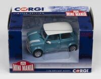 ROVER MINI: A Limited Edition CORGI 'MINI MANIA' 1:36 scale Rover Mini Cooper (CC82297) in Surf Blue