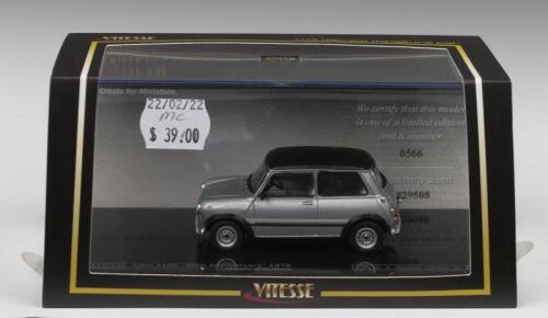 MINI 1100: A Limited Edition VITESSE 1:43 scale Mini 1100 "20th Anniversary" 1979 (29508). Limited Edition of 1080, numbered '0566'