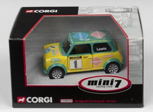 MINI 7: A Limited Edition CORGI 1:43 scale Mini Se7en Racing Club, as raced by Chris Lewis at the Mini Miglia Challenge (CC82232)