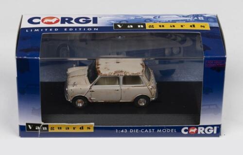 AUSTIN 7 MINI: A Limited Edition Corgi Vanguards 1:43 scale Austin Se7en De Luxe (VA01316). Model of the Fourth Oldest Surviving Mini