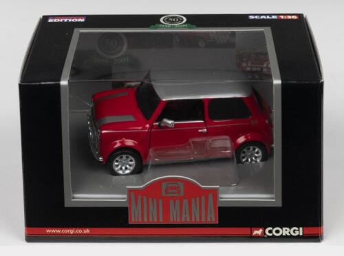 ROVER MINI COOPER: A Limited Edition CORGI 'MINI MANIA' 1:36 scale 2000 Rover Mini Cooper, the last original production Mini, (CC82274). 50th Anniversary of Mini 1959 - 2009