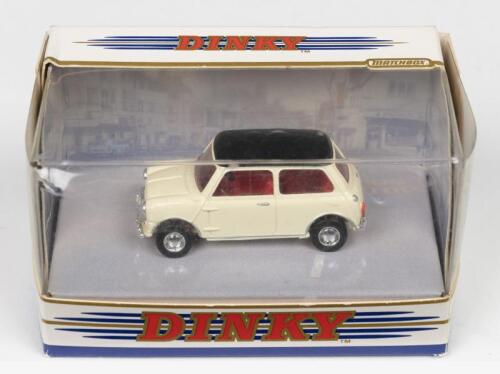 COOPER 'S': A DINKY (MATCHBOX) 1964 MINI COOPER 'S' (DY-21) in old English white