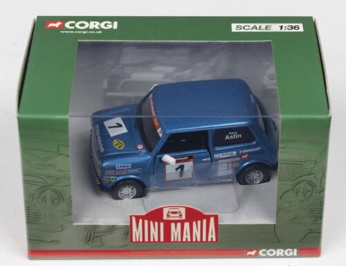 MINI: A Limited Edition CORGI 'MINI MANIA' 1:36 scale Mini Se7en Racing Mini car (CC82270). As raced by Kane Astin