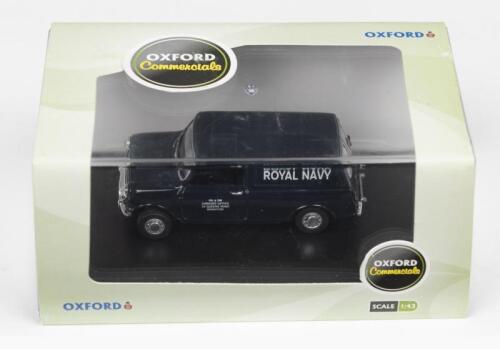 MINI VAN: A OXFORD 1:43 scale Mini Van in 'ROYAL NAVY' livery (MV032)
