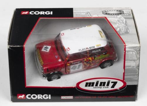 MINI 7: A Limited Edition CORGI 1:43 scale Mini 7 Racing Club, MINI SE7EN FORMULA. As raced by Christopher Huck at the Mini Miglia Challenge (CC82203)