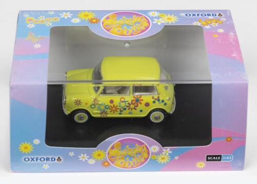 MINI: A OXFORD 'Swinging Sixties' 1:43 scale Mini in lime floral livery (MIN015)