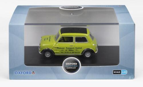 MINI VAN: A OXFORD 'OXFORD AUTOMOBILE COMPANY' 1:43 scale Mini in 'National Transport Festival of Wales' livery (SP040)