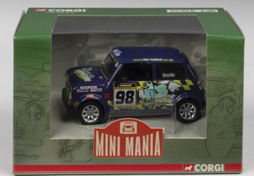 MINI: A CORGI 'MINI MANIA' 1:36 scale Mini Se7en Racing car (CC82264). As raced by Mark Smith