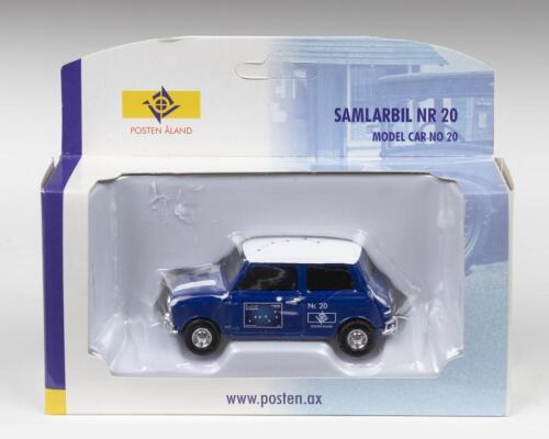 AUSTIN MINI: A LLEDO DAYS GONE DG74 AUSTIN MINI CAR in POSTEN LAND, SAMLARBIL NR 20 livery. Finnish