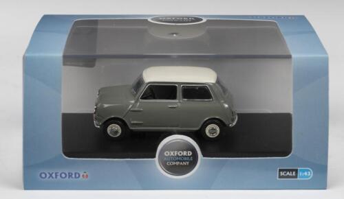 MINI: A OXFORD 'OXFORD AUTOMOBILE COMPANY' 1:43 scale Mini in Tweed Grey (MIN021)