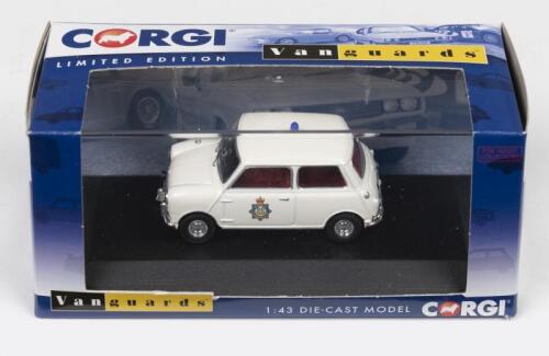 AUSTIN MINI: A Limited Edition CORGI Vanguards 1:43 scale AUSTIN MINI COOPER S in Durham Constabulary livery (VA02540)