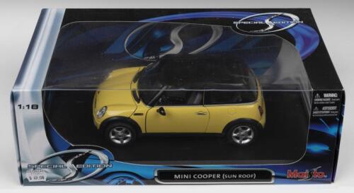 COOPER: A Special Edition Maisto 1:18 scale MINI COOPER (SUN ROOF)