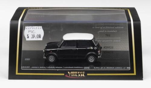 MINI: A Limited Edition VITESSE 1:43 scale Mini "Check Mate" (29521). Limited Edition of 1090, numbered '701'