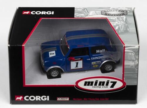 MINI 7: A Limited Edition CORGI 1:43 scale Mini 7, Mini 7 Racing Club. As raced by James Hall at the Mini Miglia Challenge (CC82241)