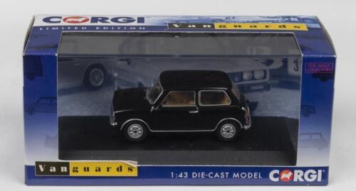 MINI CLUBMAN: A Limited Edition CORGI Vanguards 1:43 scale MINI CLUBMAN 1100 (VA13502A). Black