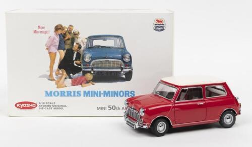 MORRIS MINI MINOR: A KYOSHO 1:18 scale Morris Mini-Minor(No.08105R)