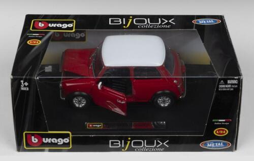 COOPER: A Bburago 1:24 scale Mini Cooper. Part of 'BIJOUX' collection