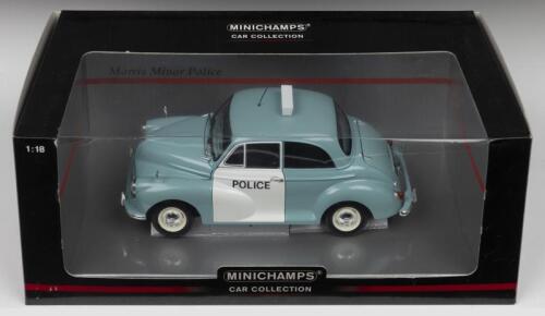 MORRIS MINOR: A MINICHAMPS 1:18 scale 'MORRIS MINOR POLICE'
