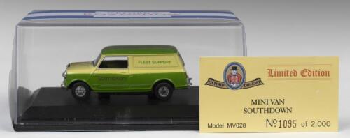 MINI: A Limited Edition 'OXFORD ROADSHOW' 1:43 scale Mini Van in 'SOUTHDOWN FLEET SUPPORT' livery (MV028)