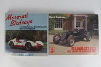 MASERATI: Two hardcover Maserati books (signatures Denis Jenkinson) - 2