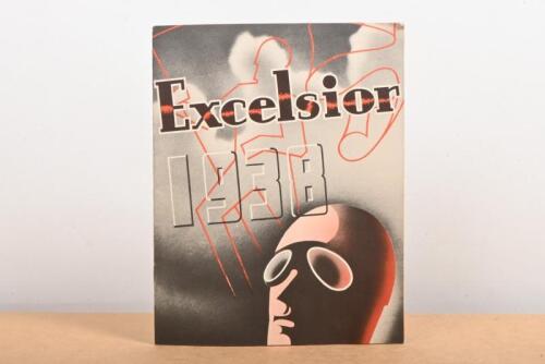 EXCELSIOR: A original 1938 Excelsior motorcycle model range brochure