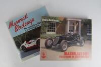 MASERATI: Two hardcover Maserati books (signatures Denis Jenkinson) - 4