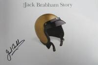 BRABHAM: 'The Jack Brabham Story' hardcover book. Sir Jack Brabham signature. - 2