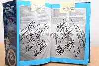 MOTORCYCLES: A 1981 edition of 'The Motorcyclist's Handbook' hardcover book by David Minton, published by Pan Books Ltd, 239 pages; with numerous motor cycling racers signatures including Giacomo Agostini, Stuart Graham, Phil Read, John Surtees. - 3
