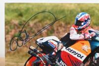 MICK DOOHAN: A colour picture of Mick Doohan on Repsol Honda #1 at Phillip Island. Autographed by Mick Doohan - 2