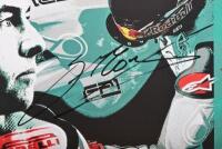 GARRY McCOY: A publicity sheet featuring Australian Rider Garry McCoy at Foggy Petronas Racing. Autographed by Garry McCoy - 2