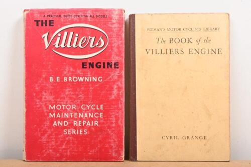 VILLIERS ENGINE: Two hardcover books related to the 'Villiers Engine'