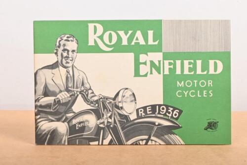 ROYAL ENFIELD: A superb original 1936 Royal Enfield model range catalogue