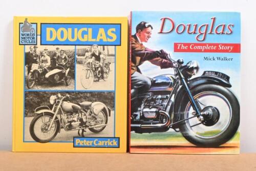 DOUGLAS MOTORCYCLES: Two hardcover books related to Douglas Motorcycles